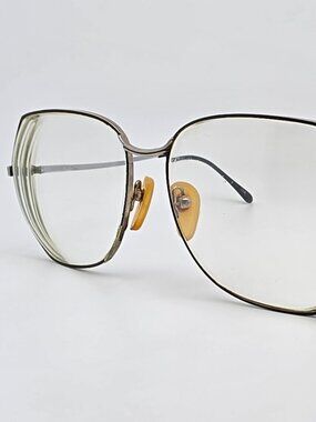 Monet Eyewear by Marine MT-18 Onyx Silver Butterfly Eyeglasses Frame Japan 59mm